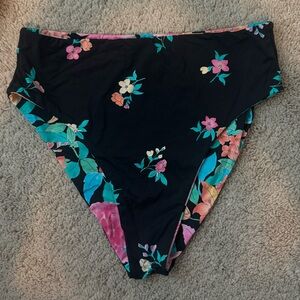 Billabong Tropic Time reversible high rise bikini bottom